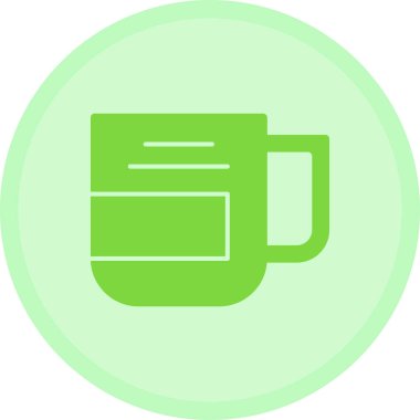 Kahve fincanı. Basit tasarım