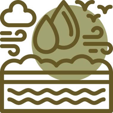 Bulut. Web simgesi vektör illüstrasyonu