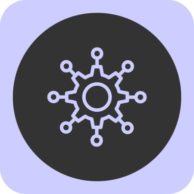 Ayarlama. Web simgesi basit illüstrasyon