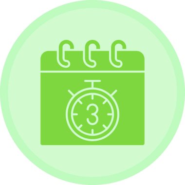 Takvim. Web simgesi basit illüstrasyon