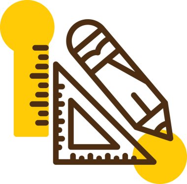 kalem simgesi vektör illüstrasyonu