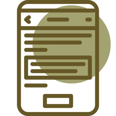 Modern b simgesinin vektör illüstrasyonu