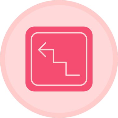 Ok. Web simgesi basit illüstrasyon