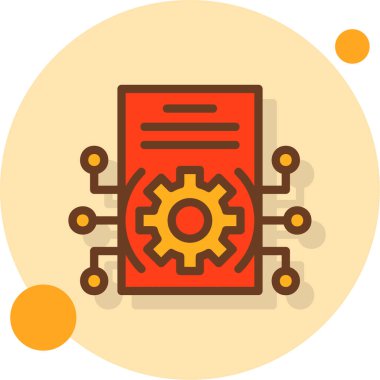 Teçhizat Web simgesi basit illüstrasyon