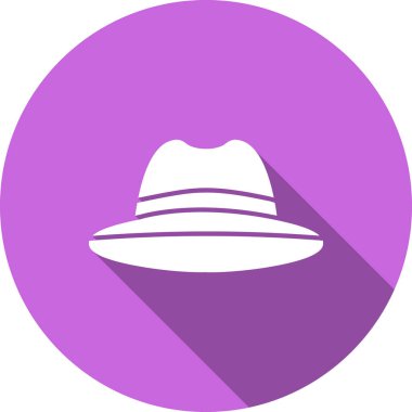 vektör büyük şapkanın modern simgesi