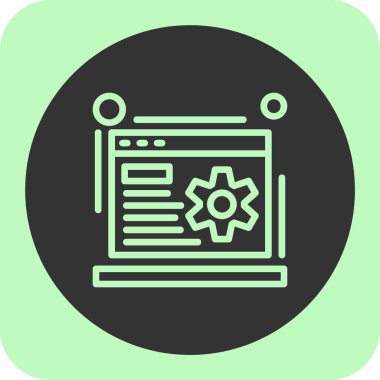 belge simgesi, vektör çizimi