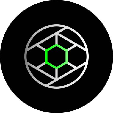 Bir dünya simgesinin vektör illüstrasyonu