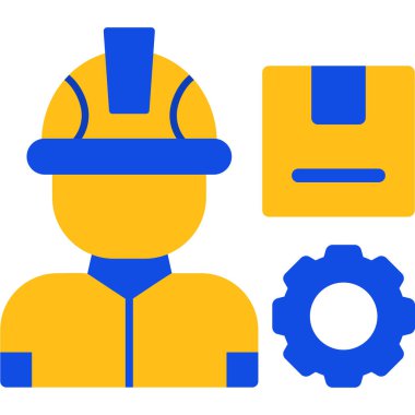 işçi başlığı giysisi simgesi