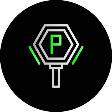 Park simgesi, basit tarzı