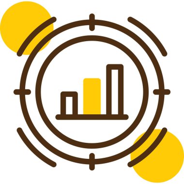 Bar çizelgesi. Web simgesi