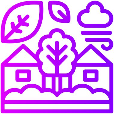 ev simgesi, vektör illüstrasyonu