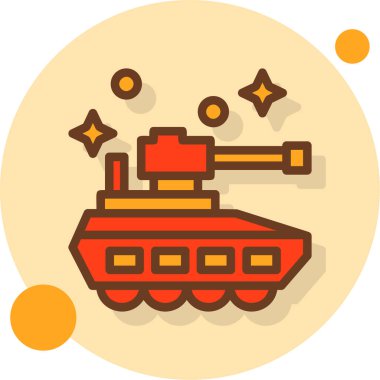 Ordu tank askeri simgesi