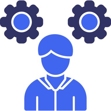 Teçhizat Web simgesi basit illüstrasyon