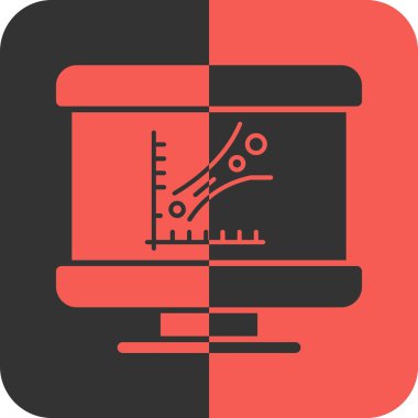 Siyah tıbbi kayıt simgesi beyaz arkaplanda izole edildi. Tıbbi kayıtlar. vektör.