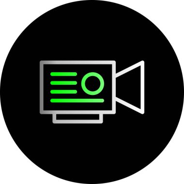 vektör sözcüsü Simgesi illüstrasyonu