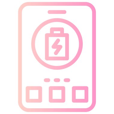 mobil simge vektör illüstrasyonu