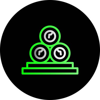 para simgesi vektör illüstrasyonu