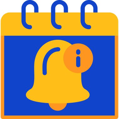 Çalar saat. Web simgesi basit illüstrasyon