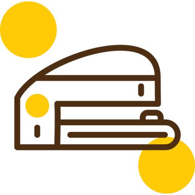 Ekmek. Web simgesi basit illüstrasyon