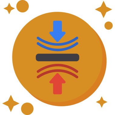 Bir simgenin vektör illüstrasyonu