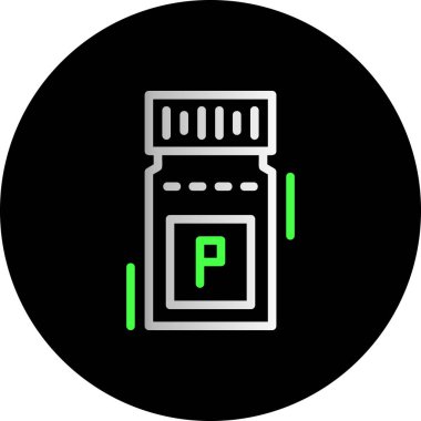 Bir binanın modern simgesinin vektör çizimi