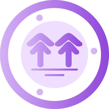 Yüz. Web simgesi basit illüstrasyon