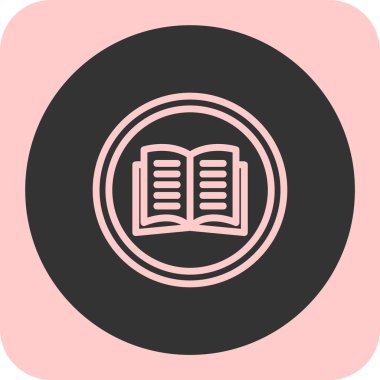 Modern eğitim ikonunun vektör illüstrasyonu