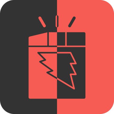 Pil simgesinin vektör illüstrasyonu