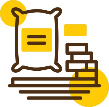 hayvan ayısı hayvan simgesi ana hatlarıyla doldurulmuş