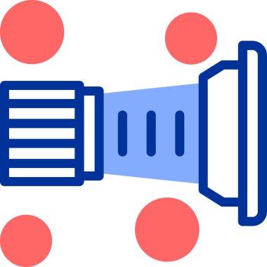 Mikrofon. Web simgesi basit tasarım