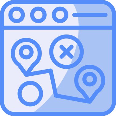 Mutfak gereçleri konum simgesi