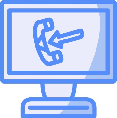 bilgisayar anahtarı simgesi - ana hatlar biçimi