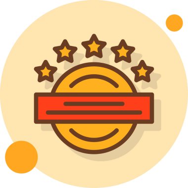 Çizgi film simgesinin vektör çizimi