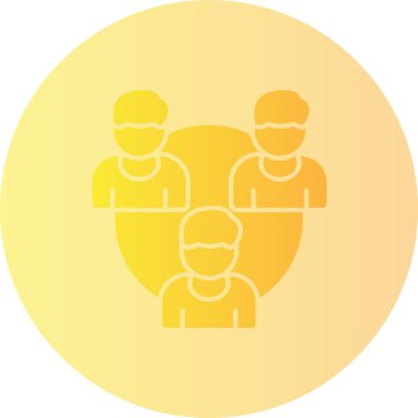 insanlar simge vektör illüstrasyonu