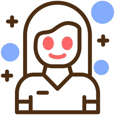 dişi avatar kadın simgesi