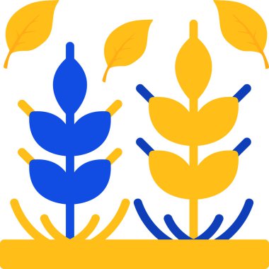 bitki simgesi vektör illüstrasyonu