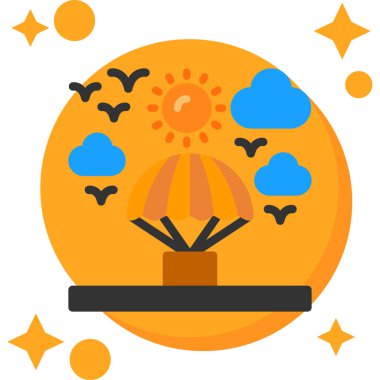 Sonbahar mevsimi simgesi