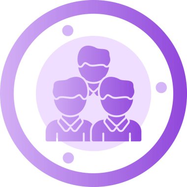 İnsan simgesinin vektör illüstrasyonu