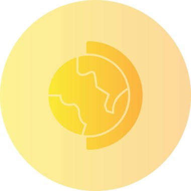 toprak simgesi vektör illüstrasyonu