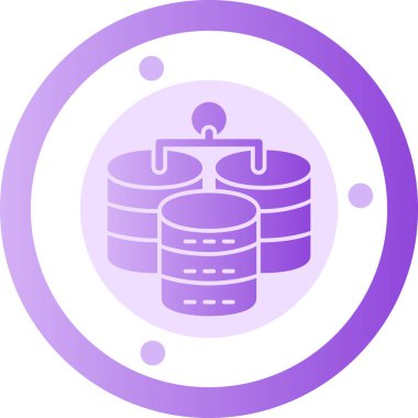 Fıçı. Web simgesi basit illüstrasyon