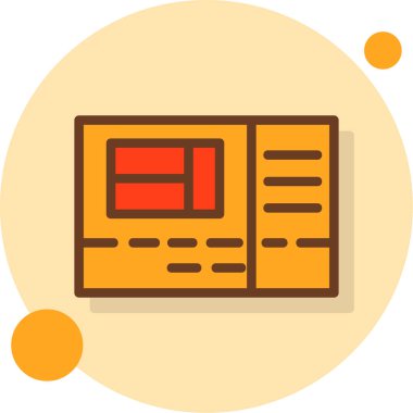 Web arabirimi vektör simgesi