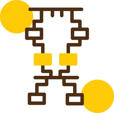 çikolata simgesi, vektör illüstrasyonu