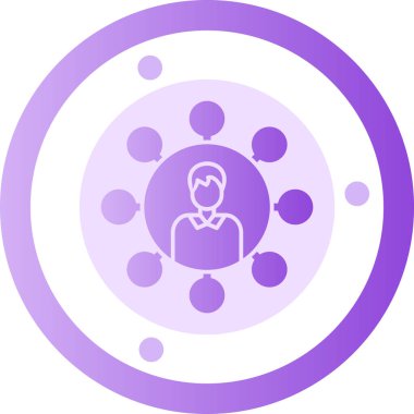 basit modada kullanıcı simgesi