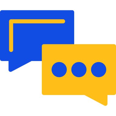 konuşma balonu ikonu vektör illüstrasyon tasarımı