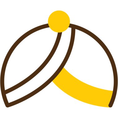 - Şeker. Web simgesi basit illüstrasyon