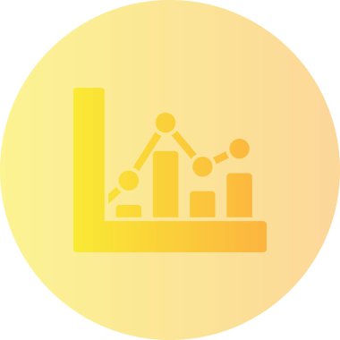 İş ve finans simgesinin vektör illüstrasyonu