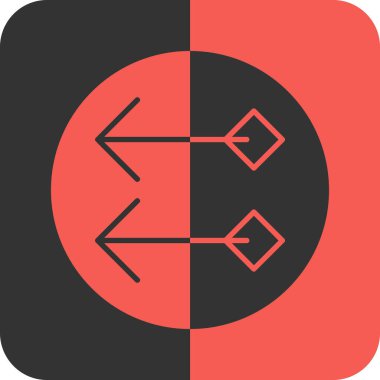 Düz stil Çin ikonu bayrağı