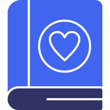 kart kalp simgesi doldurulmuş ana hatlar biçiminde