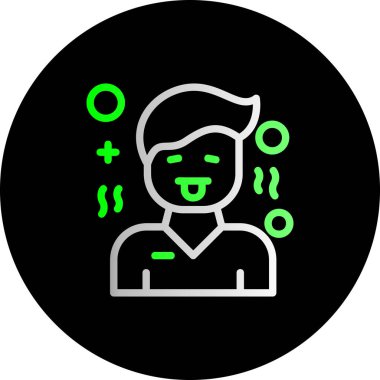 Avatar simgesi, vektör illüstrasyonu