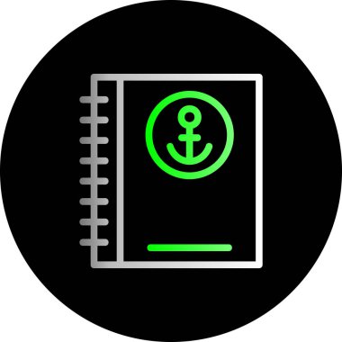 trend düz biçimli vektör seo simgesi